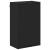Dulap de Baie Pe perete Negru 39 x 23.5 x 65 cm Lemn compozit GartenMobel Dekor