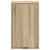 Dulap de Baie Stejar sonoma 39 x 23.5 x 65 cm Lemn compozit GartenMobel Dekor
