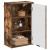 Dulap de Baie Stejar afumat 39 x 23.5 x 65 cm Lemn compozit GartenMobel Dekor