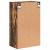 Dulap de Baie Stejar afumat 39 x 23.5 x 65 cm Lemn compozit GartenMobel Dekor