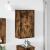 Dulap de Baie Stejar afumat 39 x 23.5 x 65 cm Lemn compozit GartenMobel Dekor