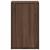Dulap de Baie Stejar brun 39 x 23.5 x 65 cm Lemn compozit GartenMobel Dekor