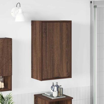 Dulap de Baie Stejar brun 39 x 23.5 x 65 cm Lemn compozit GartenMobel Dekor