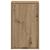 Dulap de Baie stejar artizanal 39 x 23.5 x 65 cm Lemn compozit GartenMobel Dekor