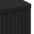 Dulap de Baie cu sertar Negru 39.5 x 36 x 88 cm Lemn compozit GartenMobel Dekor
