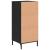 Dulap de Baie cu sertar Negru 39.5 x 36 x 88 cm Lemn compozit GartenMobel Dekor