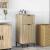 Dulap de Baie Stejar sonoma 39.5 x 36 x 88 cm Lemn compozit GartenMobel Dekor