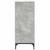 Dulap de Baie cu ușă Gri beton 39.5 x 36 x 88 cm Lemn compozit GartenMobel Dekor