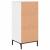 Dulap de Baie Alb foarte lucios 39.5 x 36 x 88 cm Lemn compozit GartenMobel Dekor