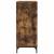 Dulap de Baie Stejar afumat 39.5 x 36 x 88 cm Lemn compozit GartenMobel Dekor
