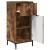 Dulap de Baie Stejar afumat 39.5 x 36 x 88 cm Lemn compozit GartenMobel Dekor