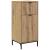 Dulap de Baie stejar artizanal 39.5 x 36 x 88 cm Lemn compozit GartenMobel Dekor