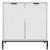 Dulap pentru Chiuveta de Baie cu ușă Alb 60.5 x 33.5 x 61 cm GartenMobel Dekor