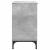 Dulap pentru Chiuveta de Baie Gri beton 60.5 x 33.5 x 61 cm GartenMobel Dekor