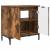 Dulap pentru Chiuveta de Baie Stejar afumat 60.5 x 33.5 x 61 cm GartenMobel Dekor