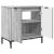 Dulap pentru Chiuveta de Baie sonoma gri 60.5 x 33.5 x 61 cm GartenMobel Dekor