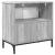 Dulap pentru Chiuveta de Baie sonoma gri 60.5 x 33.5 x 61 cm GartenMobel Dekor