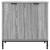 Dulap pentru Chiuveta de Baie sonoma gri 60.5 x 33.5 x 61 cm GartenMobel Dekor