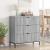 Bufet cu sertar sonoma gri 79.5 x 33 x 82 cm Lemn compozit GartenMobel Dekor