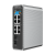Switch industrial 7 x RJ45 1G PoE+, 1 x RJ45 1G PoE++, 2 x SFP, L2 Cloud Management - Ruijie RG-NIS2100-8GT2SFP-HP SafetyGuard Surveillance