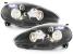 Faruri Fiat Grande Punto (09.2005-2008) Angel Eyes Negru Performance AutoTuning