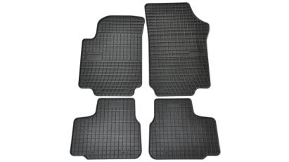 Set covorase auto din cauciuc Vw Up! 2011-, Skoda Citigo 2012-2019, Seat Mii 2011-2019, Negre, presuri BestAutoVest, negre, 4 buc. AutoDrive ProParts