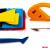 Kit unelte aplicare folie auto, set 8 buc.; AMIO AutoDrive ProParts