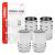 Set capace ventil 4 buc aluminiu, Argintiu AutoDrive ProParts