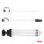 Pompa aspirare sau umplere, extractor fluide, ulei, lichid de frana, 200ml, AMIO AutoDrive ProParts