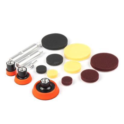 Set bureti polisare cu 15 piese; AMIO AutoDrive ProParts