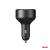Incarcator auto la priza bricheta, cablu USB-C retractabil + port USB-C, 12/24V, 60W, Incarcare rapida; AMIO AutoDrive ProParts