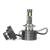 Set de 2 Becuri Faruri Conversie Hid-Led, Steelmate LED D4S Led, Plug & Play, 6000k, Miez Cupru, Radiator Aluminiu Silentios, Calitate Premium CarStore Technology