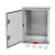Cutie distributie IP67 din ABS gri, usa mata, placa metalica, 300x400x220 mm PD304022 SafetyGuard Surveillance