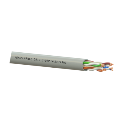 Cablu U/UTP, cat 6, 4x2x23 AWG, Cupru, 305m - Mekas Kablo MEK90-4x2x23-6U SafetyGuard Surveillance