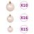 Brad Crăciun pre-iluminat cu set globuri, roz, 210 cm, PVC GartenMobel Dekor