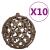 Brad Crăciun pre-iluminat cu set globuri, roz, 210 cm, PVC GartenMobel Dekor