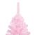 Brad Crăciun pre-iluminat cu set globuri, roz, 210 cm, PVC GartenMobel Dekor