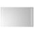 Oglinda de baie cu LED, 30x60 cm GartenMobel Dekor
