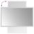 Oglindă de baie cu LED, 30x50 cm GartenMobel Dekor