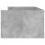 Cadru de pat cu sertare, gri beton, 90x200 cm GartenMobel Dekor