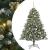 BraddeCrăciunartificial cu 300 LED Verde 126 x 126 x 180 cm PVC GartenMobel Dekor