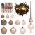Brad de Crăciun artificial pre-luminat cu set de bile 180 cm GartenMobel Dekor