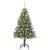 Brazi artificiali de Crăciun cu 300 LED Verde 180 cm PVC GartenMobel Dekor