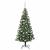 BraddeCrăciunartificial cu 300 LED cu suport Verde 180 cm PVC GartenMobel Dekor