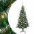 BraddeCrăciunartificial cu 300 LED cu suport Verde 180 cm PVC GartenMobel Dekor