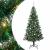 BraddeCrăciunartificial cu 300 LED cu suport Verde 240 cm PVC GartenMobel Dekor