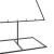 Brad de Crăciun din metal pentru decor, negru, 180 cm GartenMobel Dekor