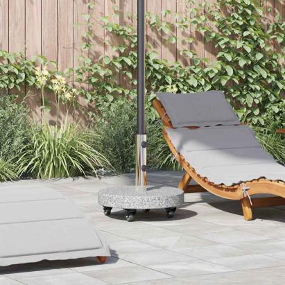 Bază pentru umbrelă Gri 45 x 45 x 45 cm Granit GartenMobel Dekor