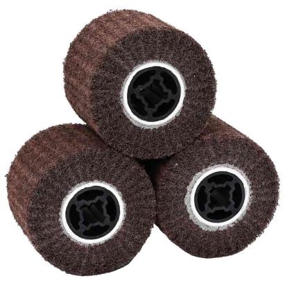 Role de șlefuire 3 pcs Maro 12 x 12 x 10 cm fibră sintetică GartenMobel Dekor