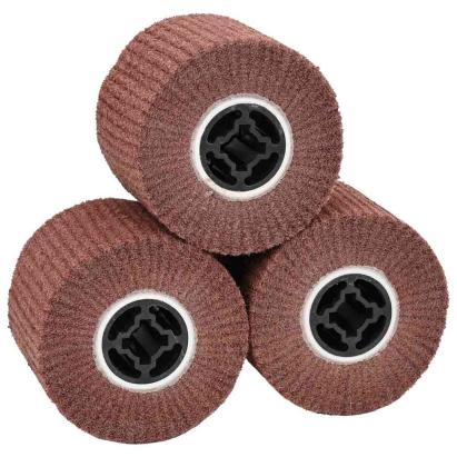 Role de șlefuire 3 pcs Maro 12 x 12 x 10 cm fibră sintetică GartenMobel Dekor